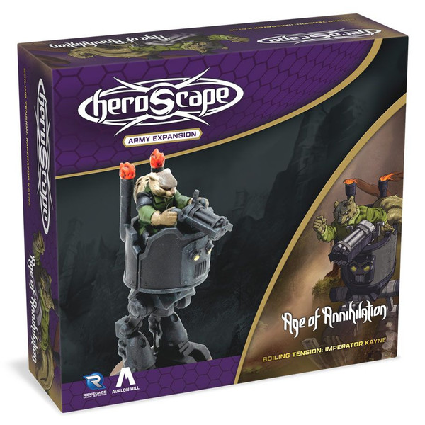 REN02790 Heroscape Boiling Tension Imperator Kayne Board Game