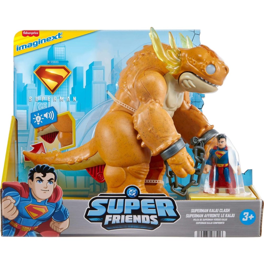 Fisher-Price MTTJDL07 Imaginext DC Super Friends Superman Action Figure - 2 Piece