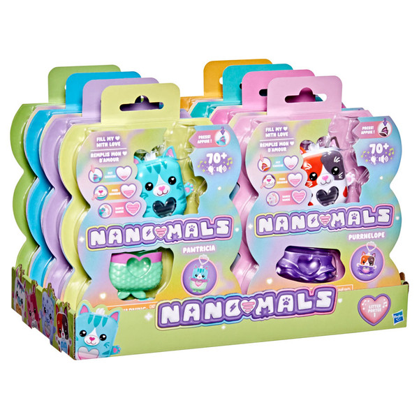 HSBG1880 Nano-Mals Core Assortment Dolls - 8 Piece