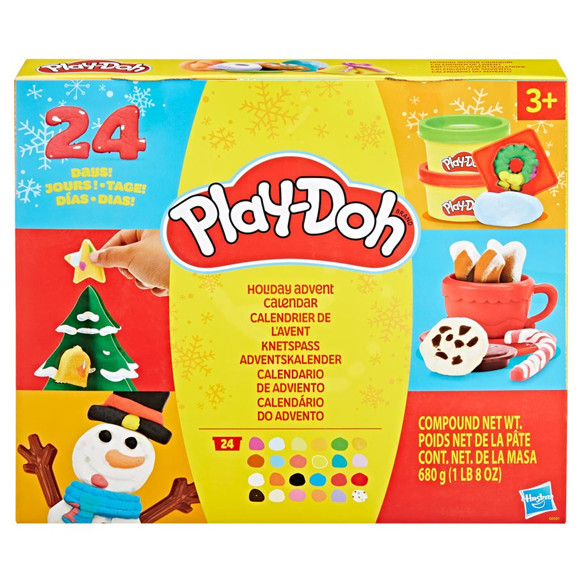 HSBG0501 Play-Doh - Holiday Calendar - Pack of 4