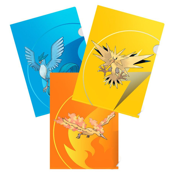 ULP16547 Tournament Folio Pokemon Zap Molt Articuno Card Game - 3 Piece