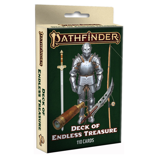 PZO10010-MC Pathfinder 2E Deck of Endless Treasure Role Playing Game