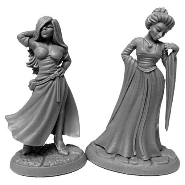 REM30123 Legends Townsfolk Courtesans Miniatures
