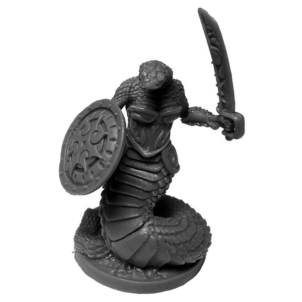 REM77694 Bones Black Nagendra Shieldmaiden Miniatures