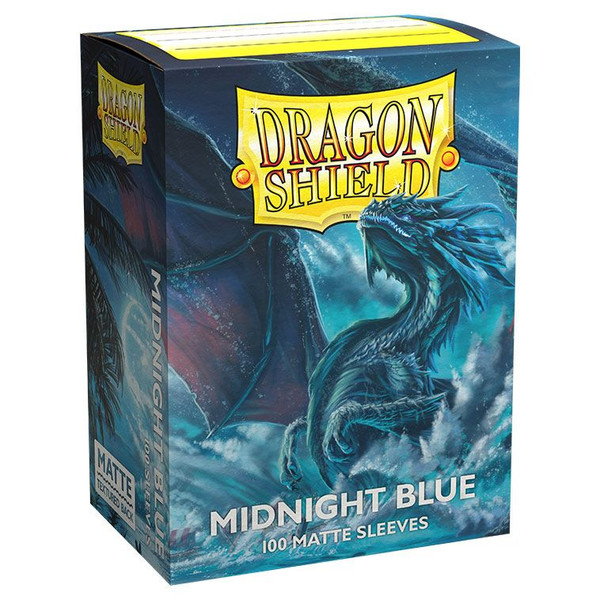 ATM11057  Deck Protector, Matte Midnight Blue - 100 Piece
