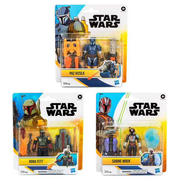 HSBF9949 4 in. Star Wars Epic Heroes Series Deluxe Assortment Figure - 4 Piece