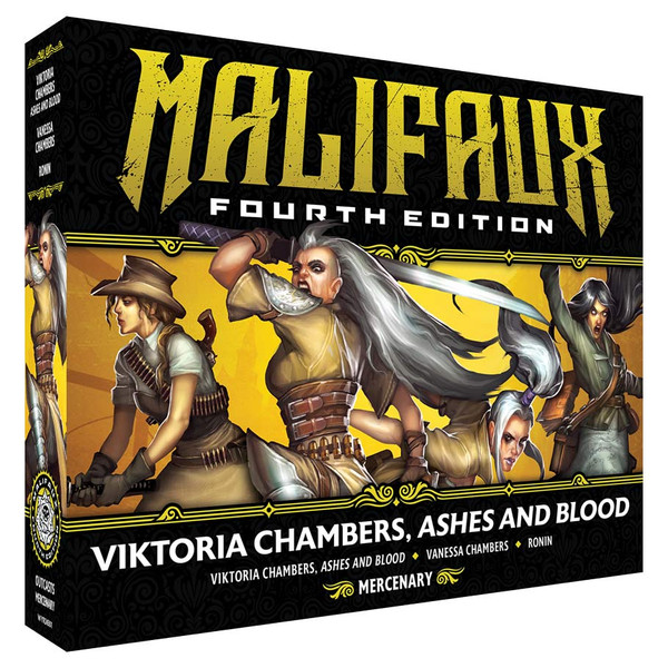 WYR24501 Malifaux 4th Edition Viktoria Chambers Ashes & Blood Figure