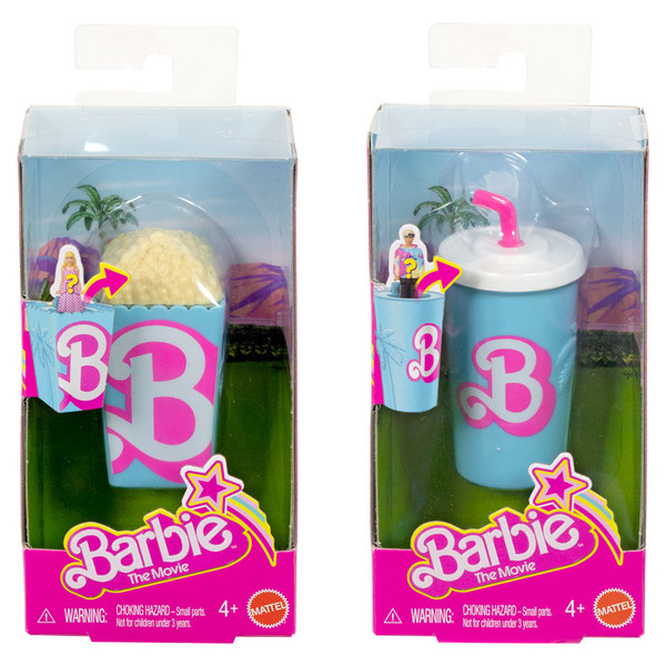 MTTJGV56 Mini Movie Doll Assortment Barbie - 14 Piece