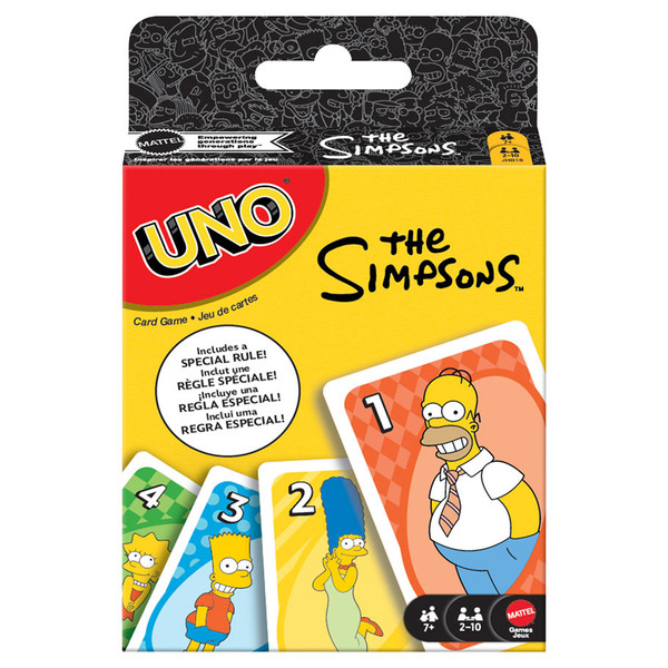 MTTJHB16 UNO Simpsons Card Games