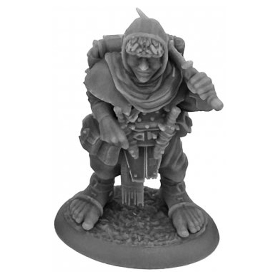 REM07134 Dungeon Dwellers-Dodger Barncock Halfling Rogue Miniature Figures
