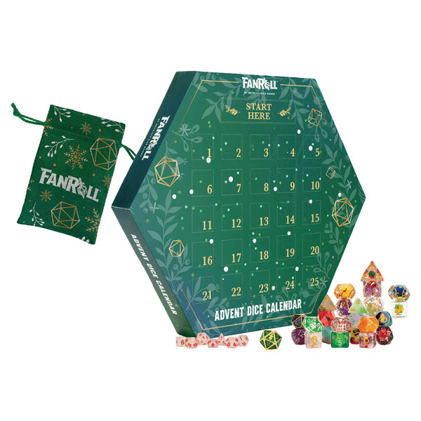 LIC1005 Holiday Dice Advent Calendar 2025 Role-Playing Game