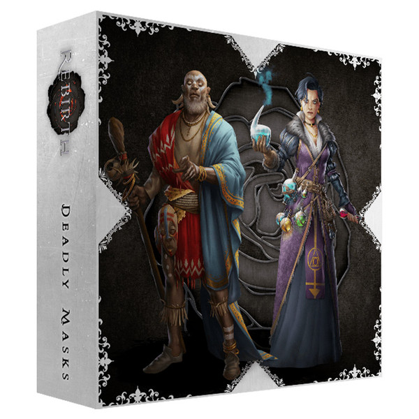 LDMBRWR01DMENG Black Rose Wars Rebirth Deadly Masks Board Game