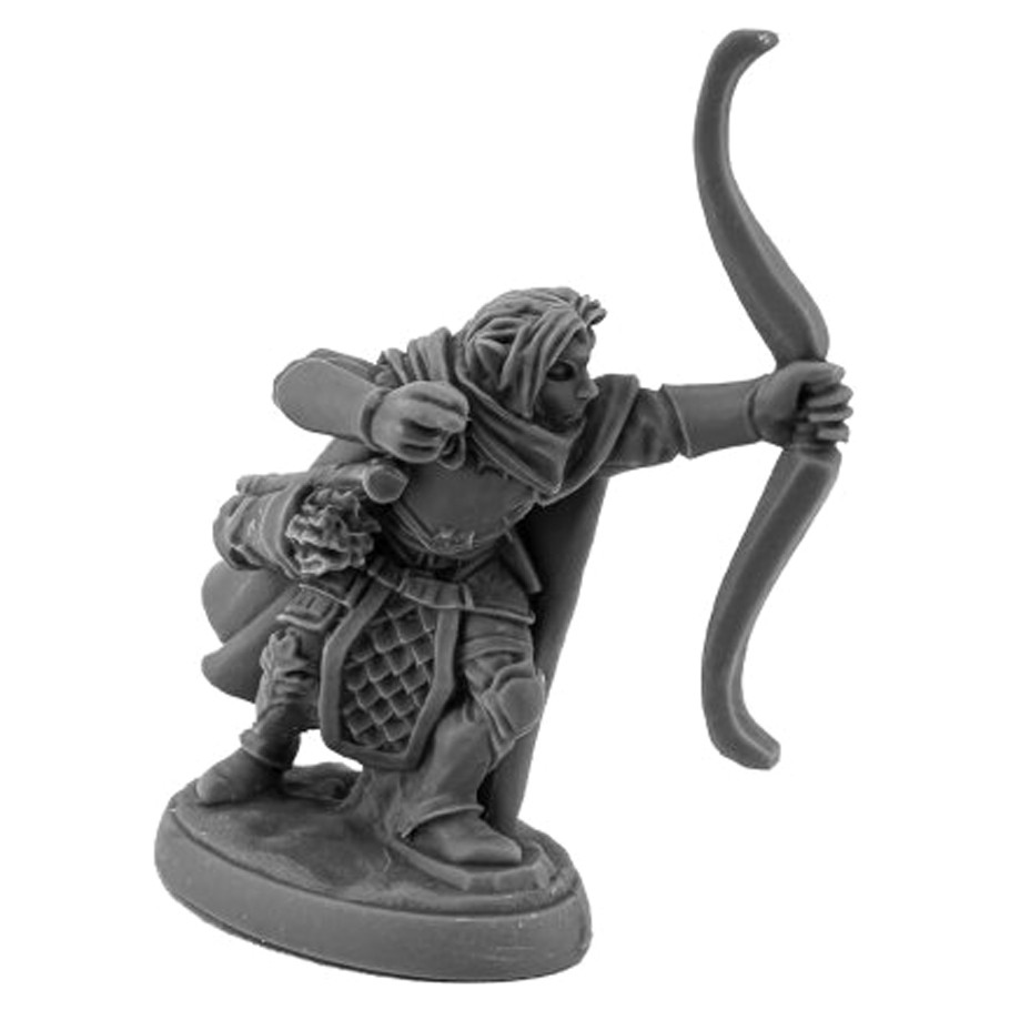 REM07146 Dungeon Dwellers-Gallant ELF Archer Miniature Figures