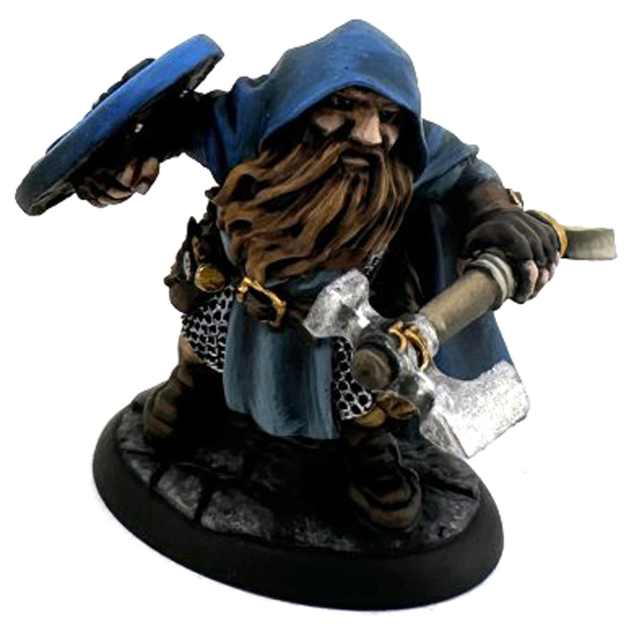 REM07137 Dungeon Dwellers-Baldon Dwarf Hero Miniature Figures
