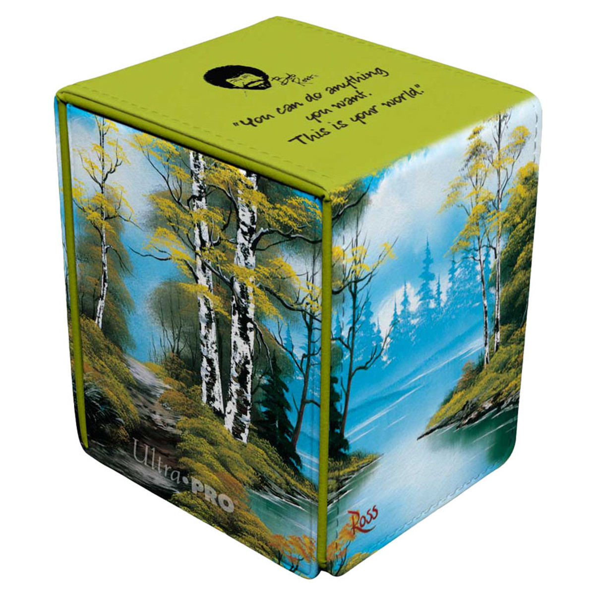 ULP16524 Alcove Flip Bob Ross Lake Path Deck Box