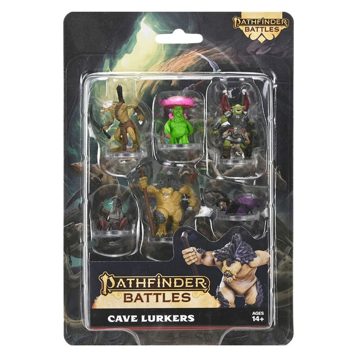 WZK97591 Pathfinder Battles - Cave Lurkers Blister Pack Miniatures