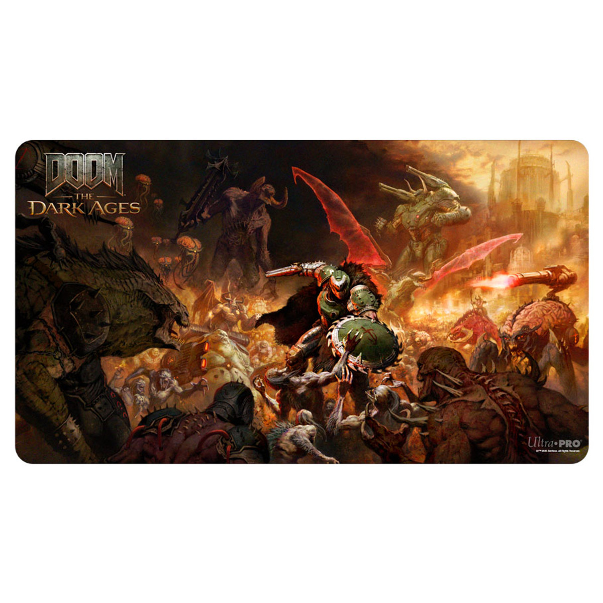 ULP16616 Doom - The Dark Ages Onslaught Playmat