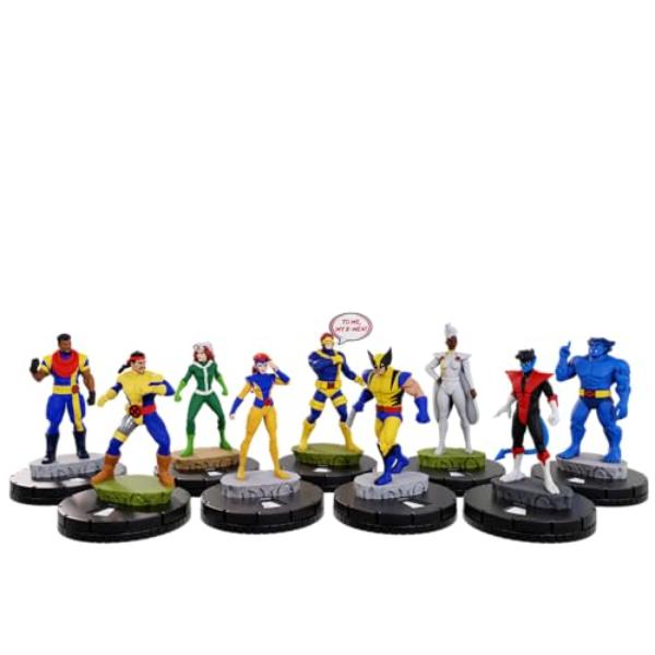WZK85055 9 in. HeroClix Marvel X-Men 97 Booster Brick Miniatures - Multicolor - 8 Piece