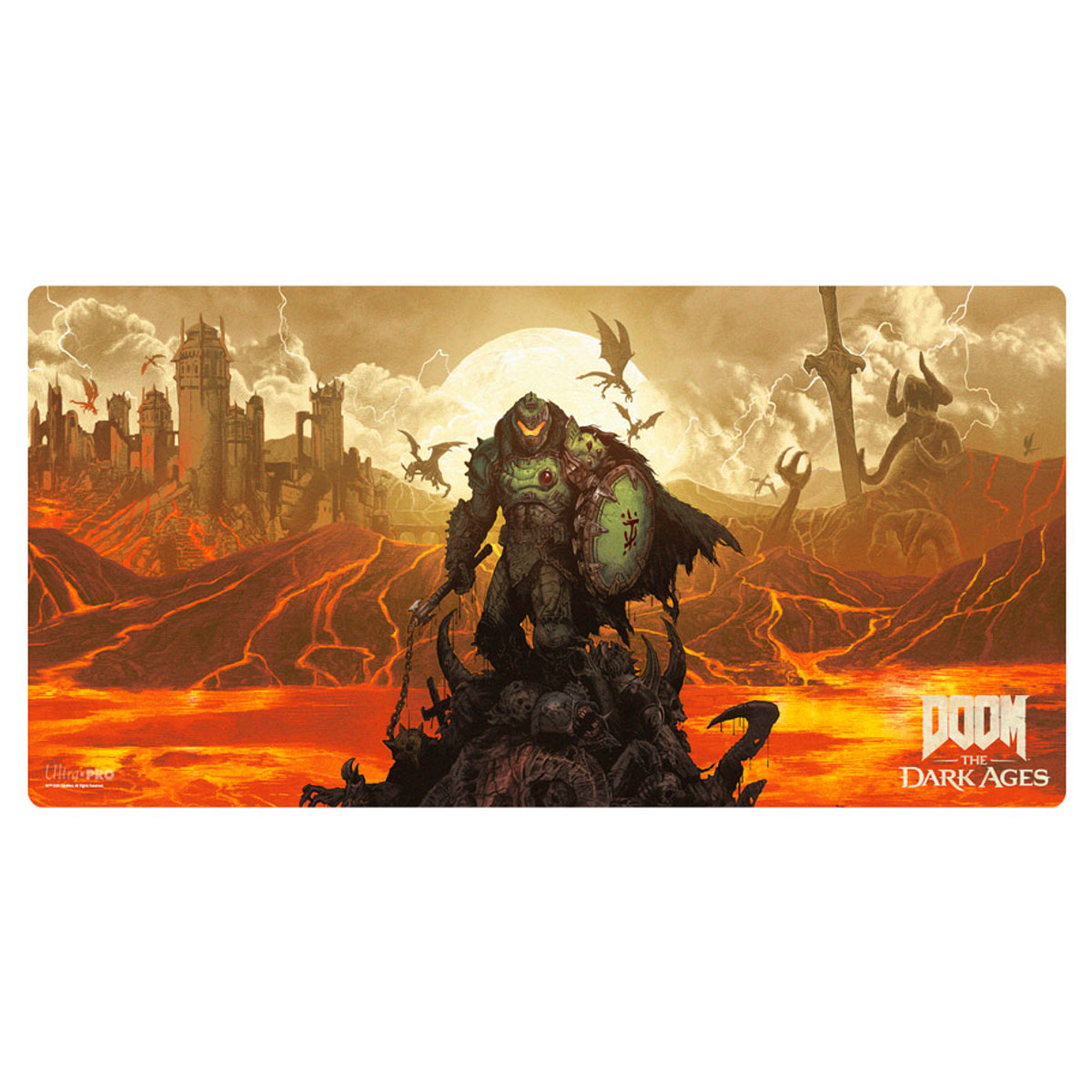 ULP16619 Doom - The Dark Ages Wrath Desk Mat
