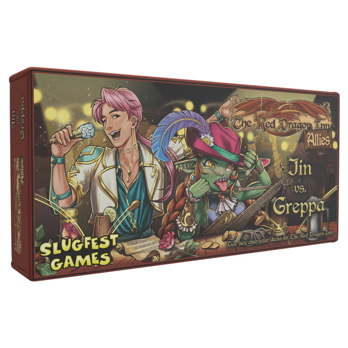 SFG104 The Red Dragon Inn - Allies - Jin vs Greppa Board Game
