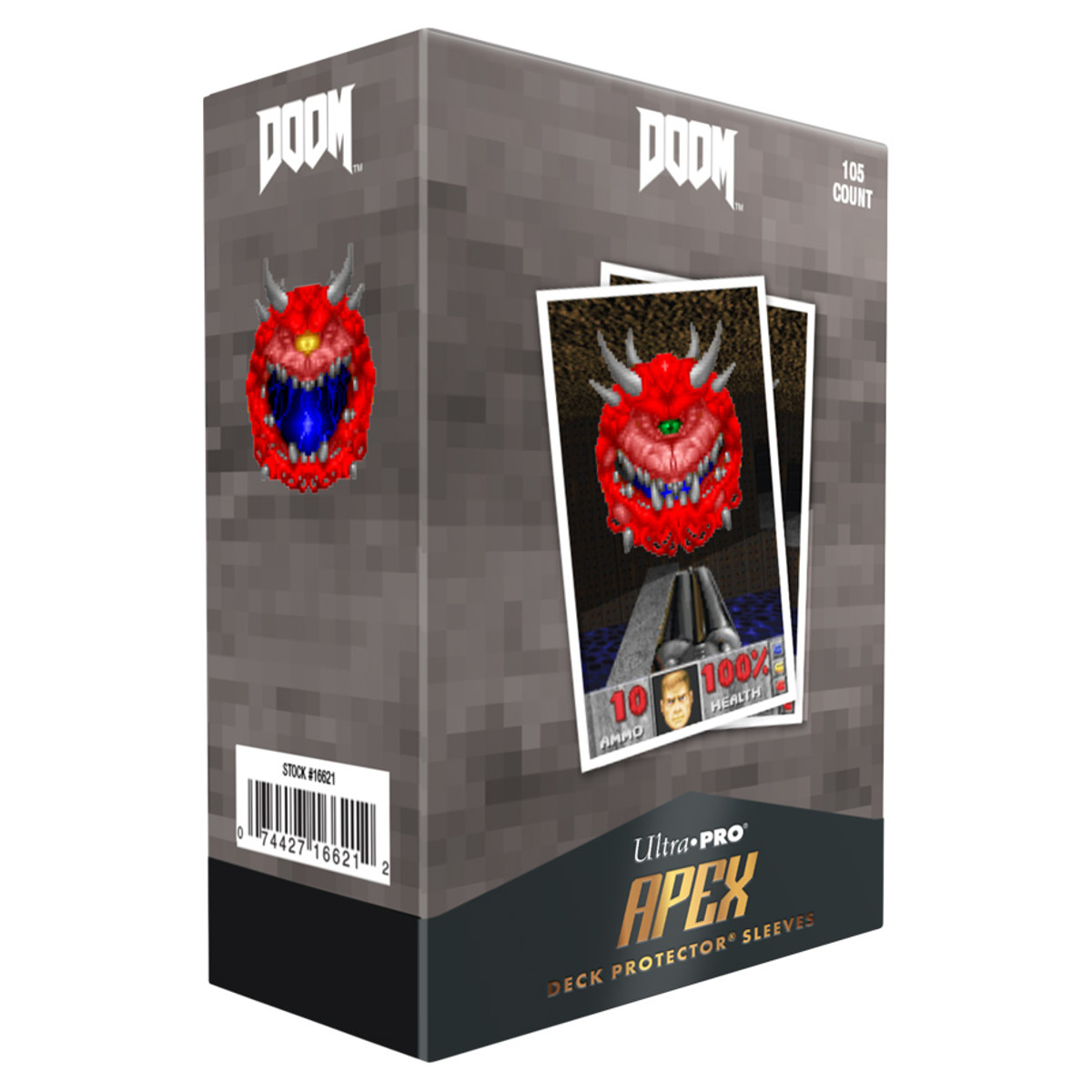 ULP16621 Apex Doom - Cacodemon Deck Protector - 105 Piece