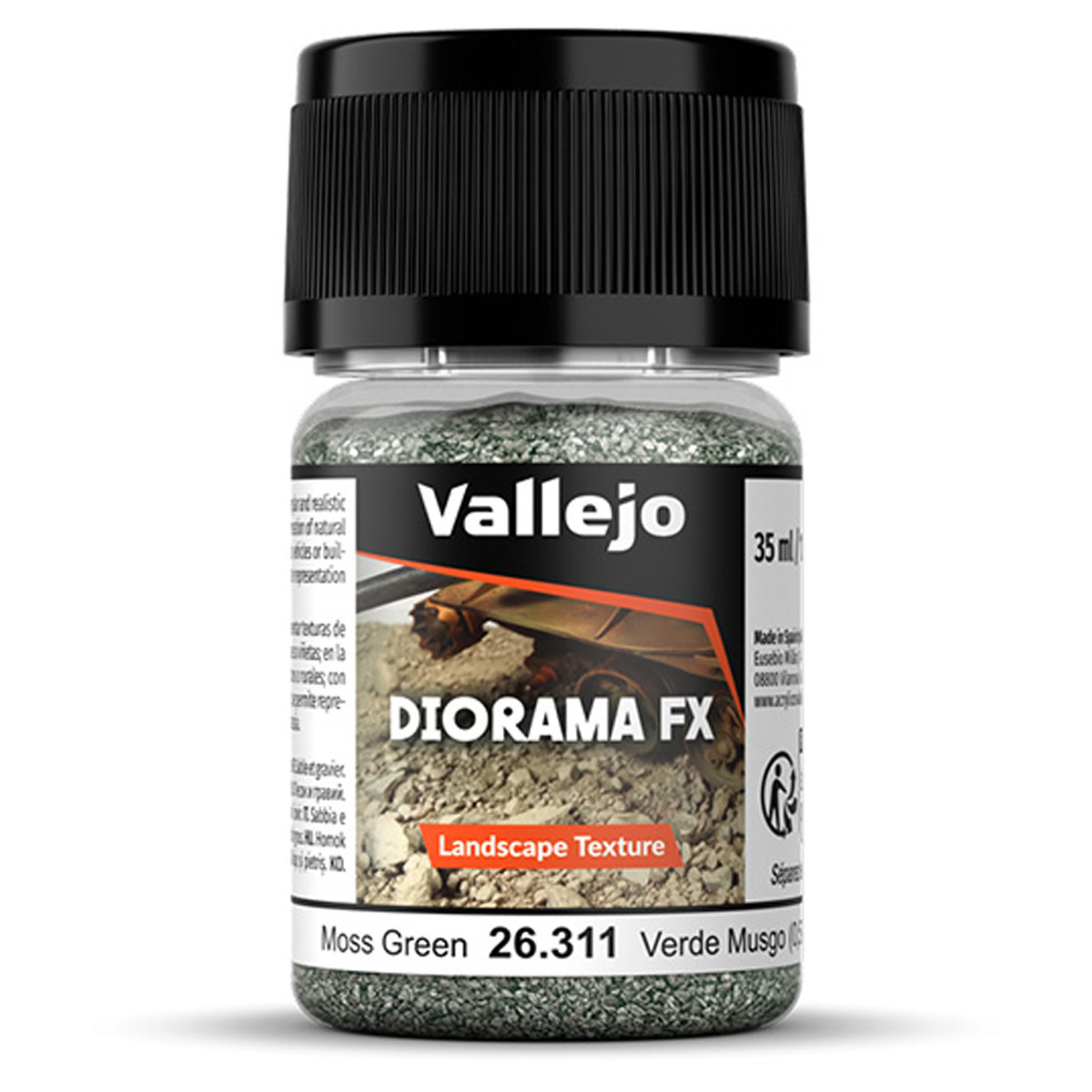 VJP26311 0.5-2 mm - 35ml Diorama Effects Landscape Paint - Moss Green