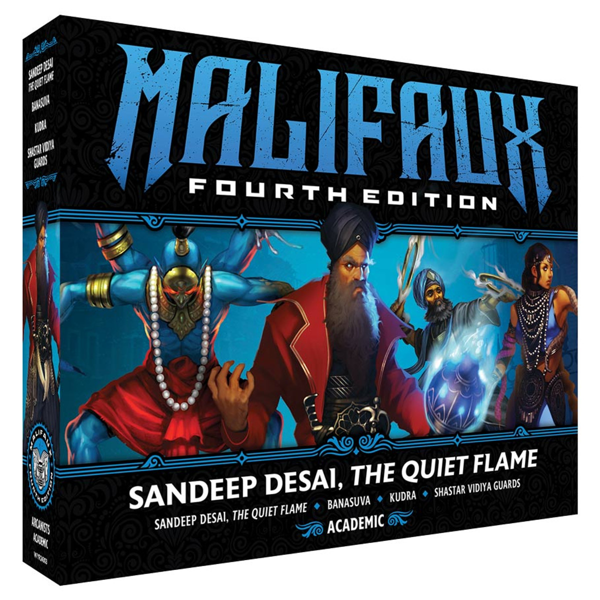 WYR24303 Malifaux 4th Edition Sandeep Desai, The Quiet Flame Miniatures