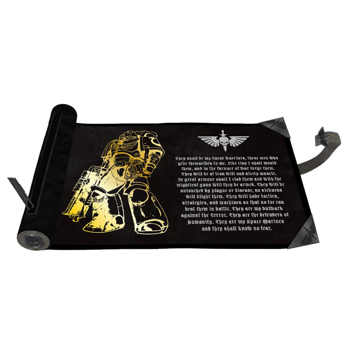 ULP16435 Warhammer 40, 000 Space Marines Dice Scroll