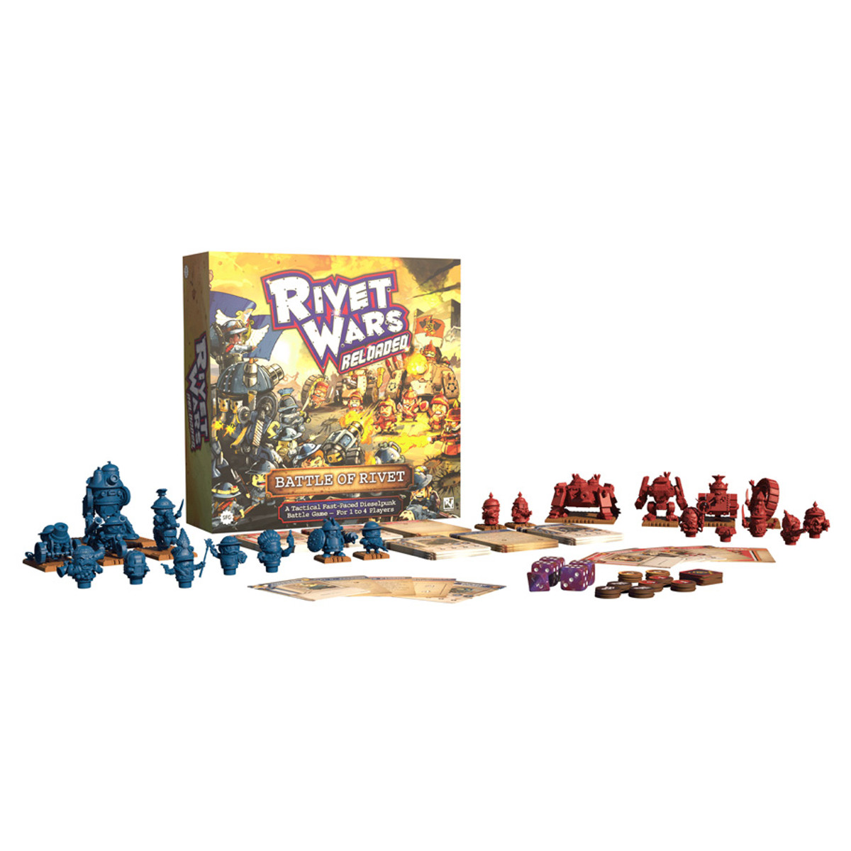 STERW001 Rivet Wars  Battle of Rivet Core Board Game