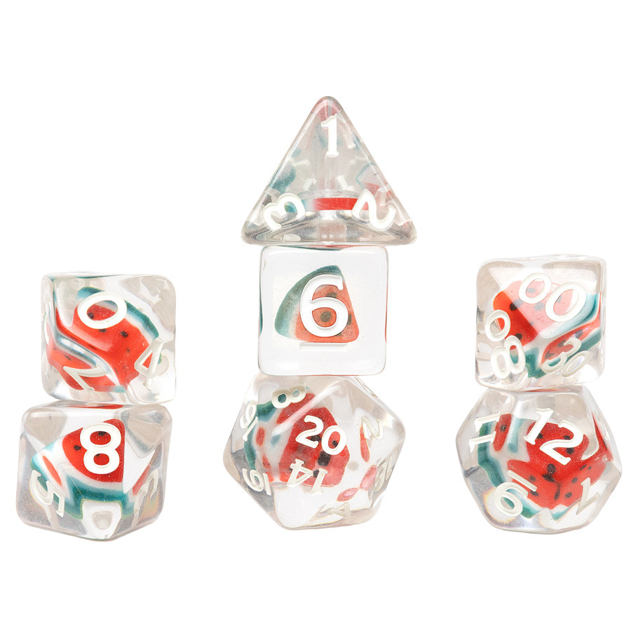 SDZ002505 Fruit Slice Dice - Watermelon - Set of 7