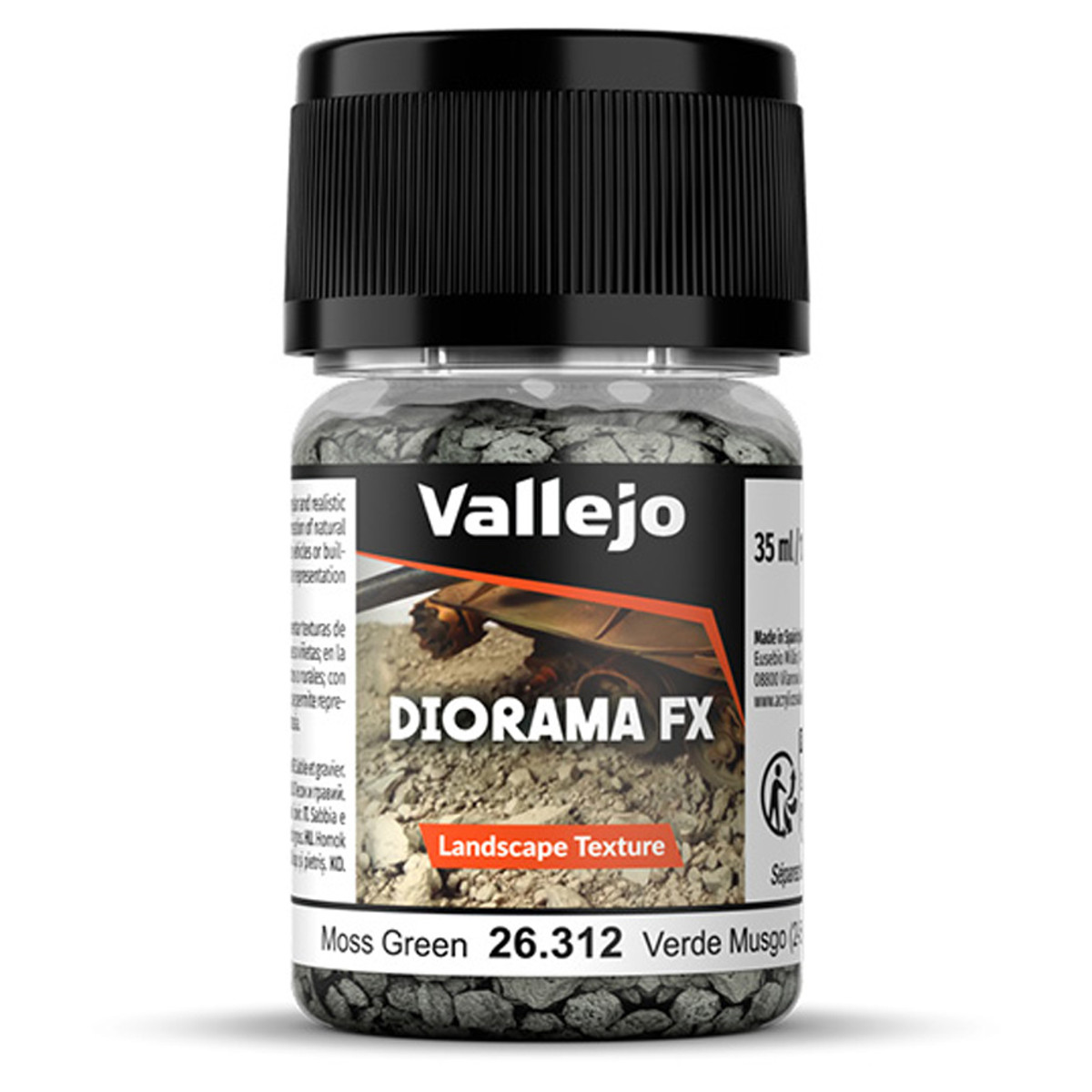 VJP26312 2-5 mm - 35ml Diorama Effects Landscape Paint - Moss Green