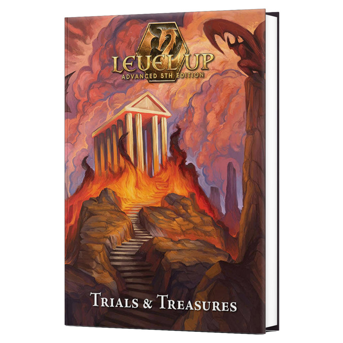 ENP7003 Level Up Advanced 5th Edition - Trials & Treasures Role Playing Game Book