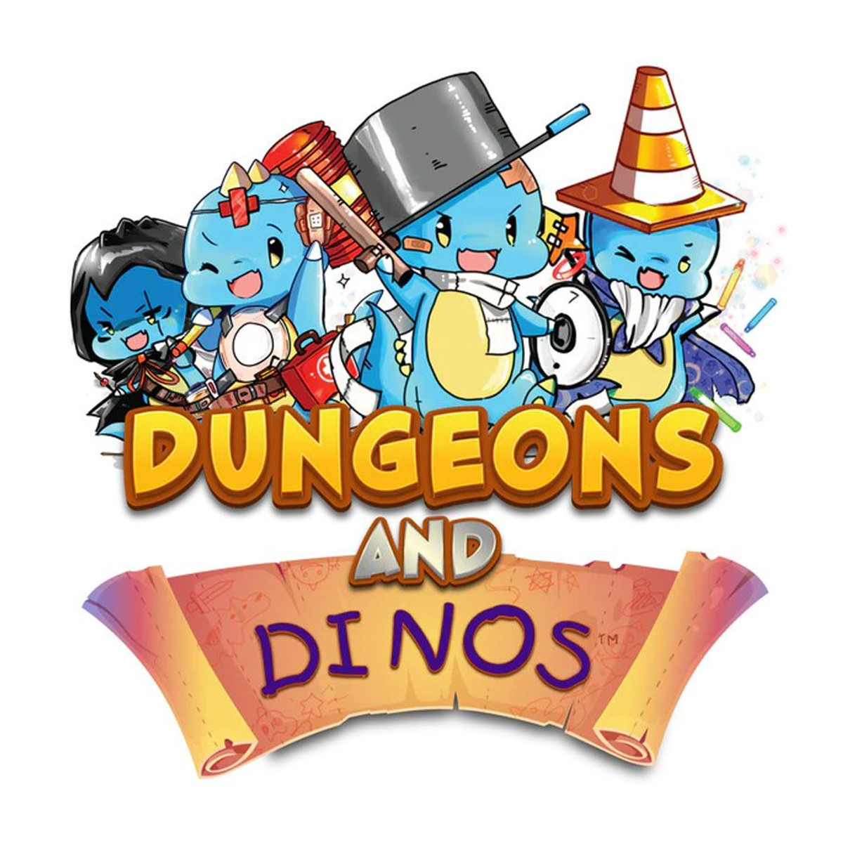 NOM01000 Dungeons & Dinos Card Game