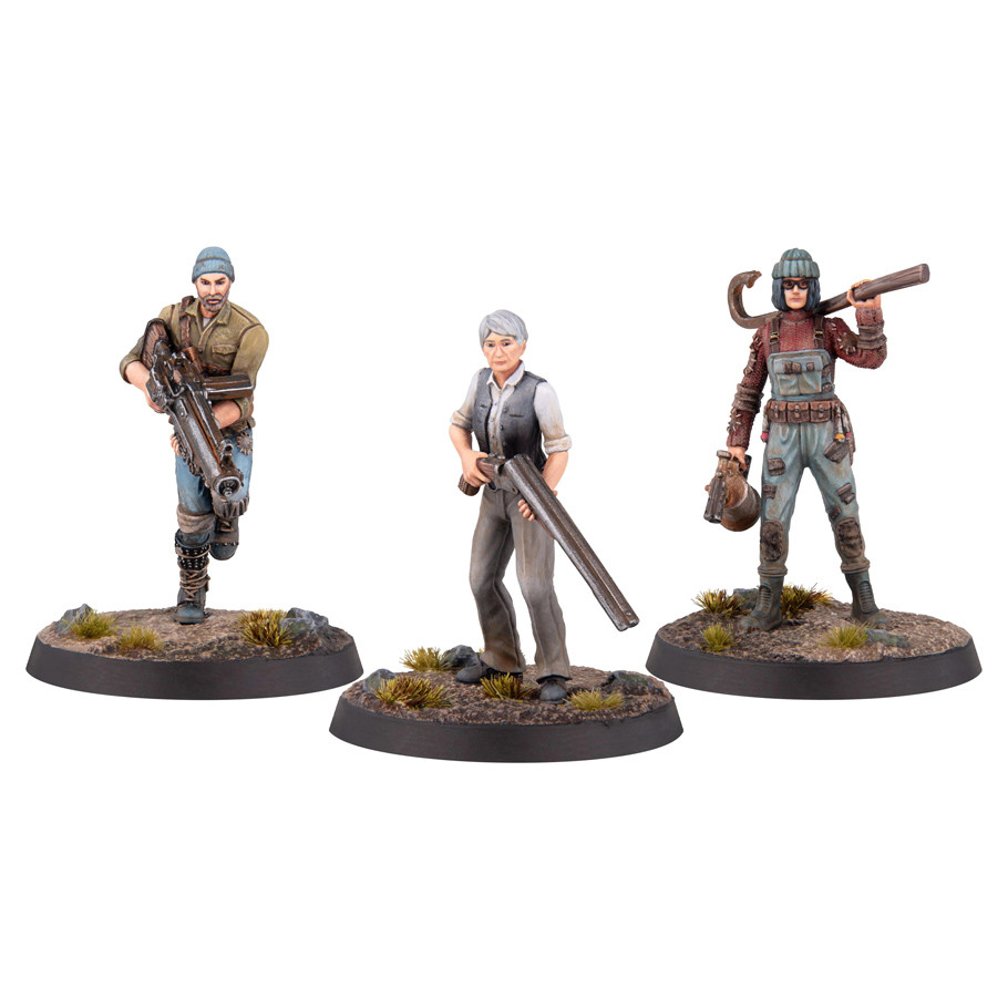 MUH190099 Fallout Miniatures Survivors Harbormen Miniatures