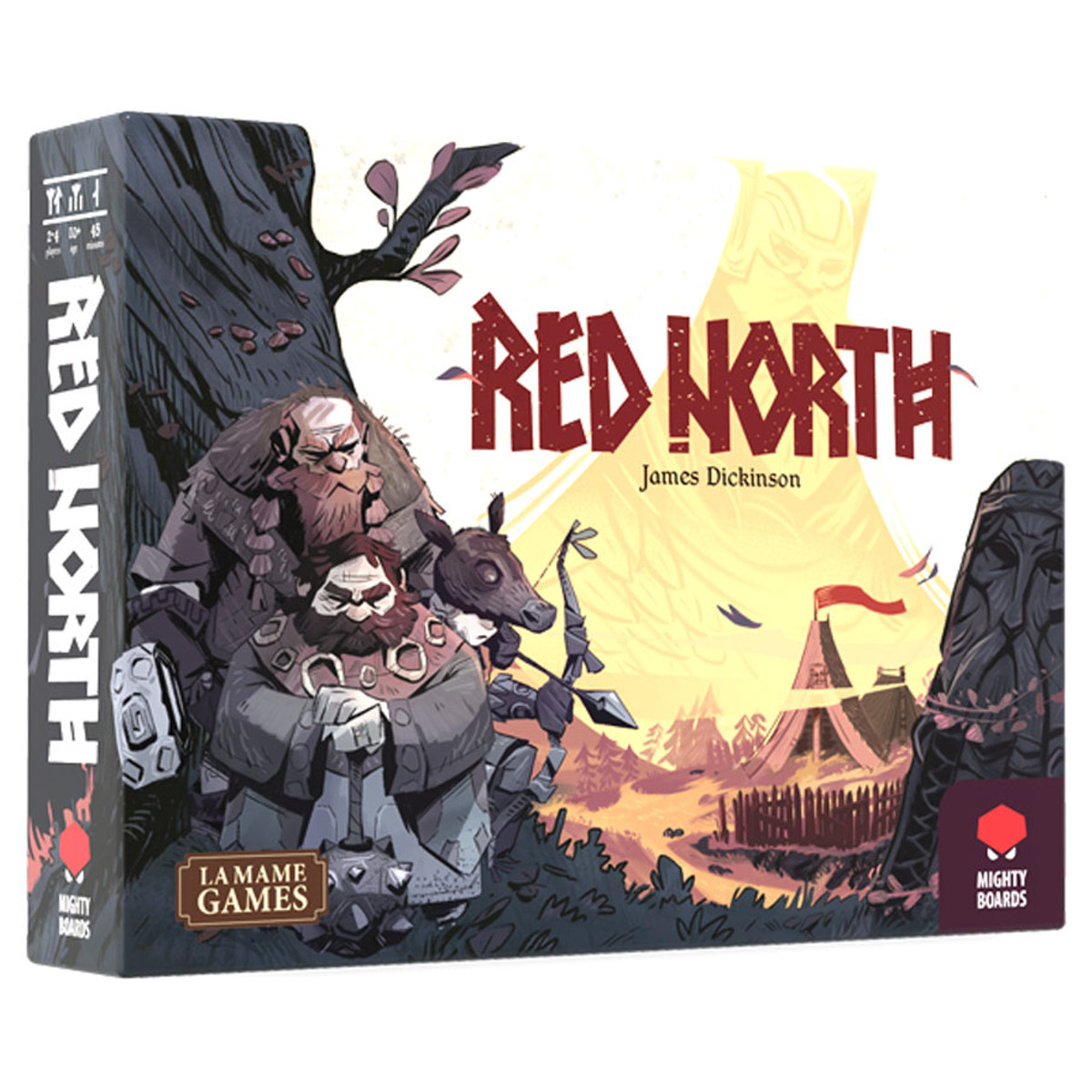 MBGRN001EN Red North Card Game