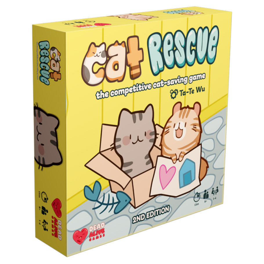 DAG0501 Cat Rescue 2nd Edition Board Games