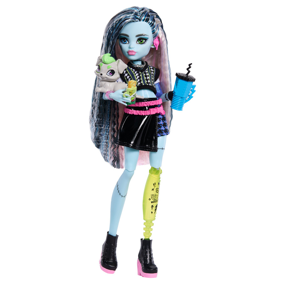 MTTJHK31 Monster High-Frankie Core Refresh Action Figure - 4 Piece