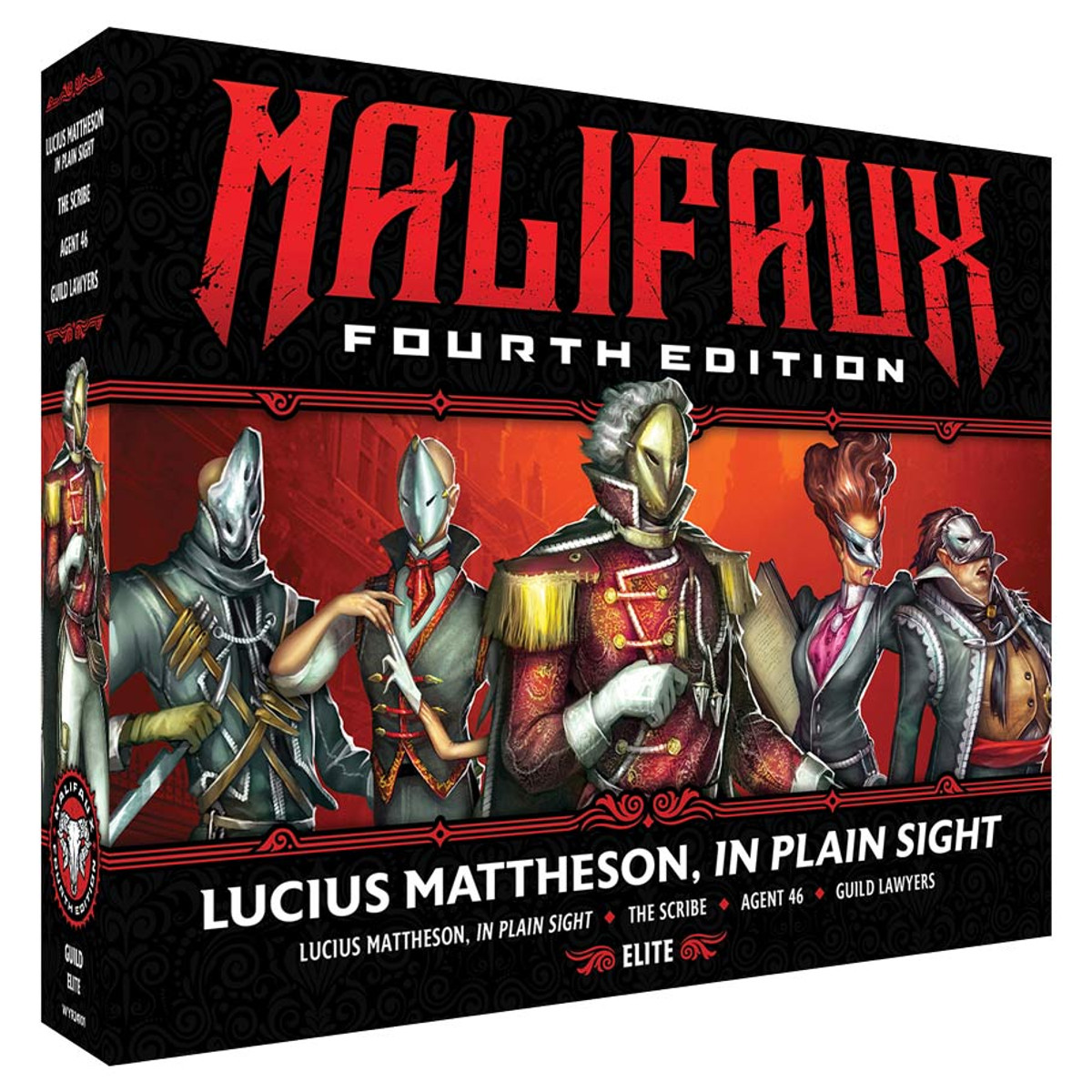 WYR24101 Malifaux 4th Edition - Lucius Mattheson, In Plain Sight Miniatures