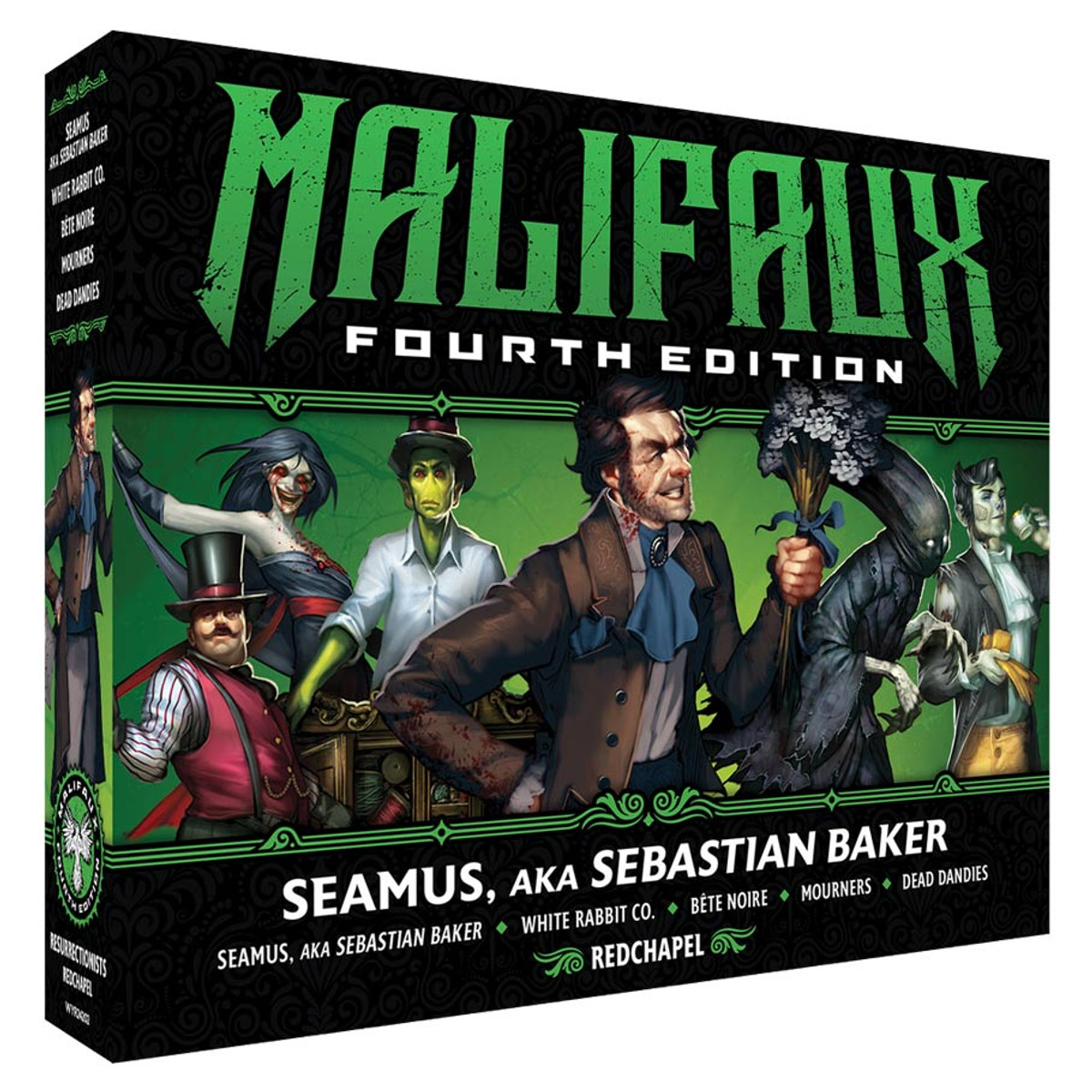 WYR24202 Malifaux 4th Edition - Seamus, aka Sebastian Baker Miniatures