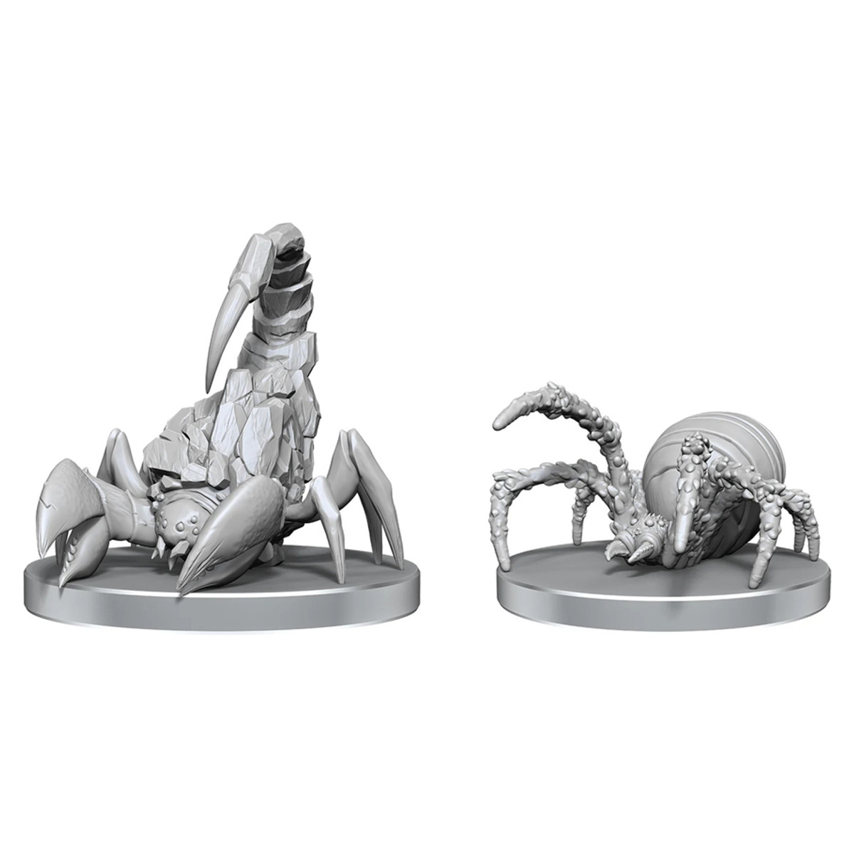 WZK97588 Pathfinder Battles Deep Cuts - Cave Scorpion & Hunting Spider Miniature