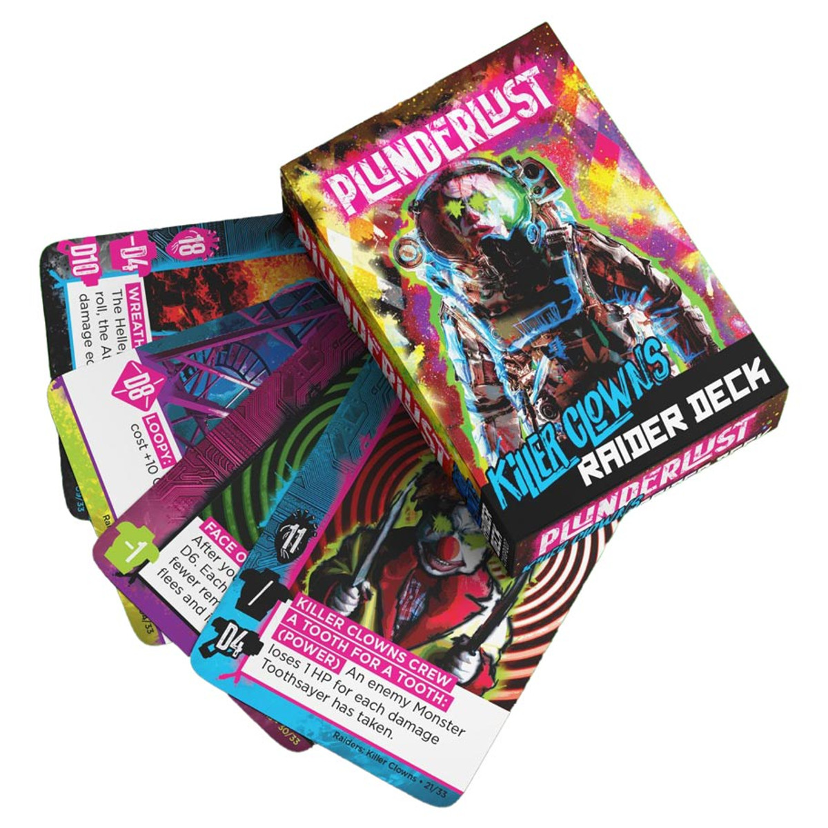 BCC08007 Plunder Lust - Killer Clowns Raider Deck Card Game