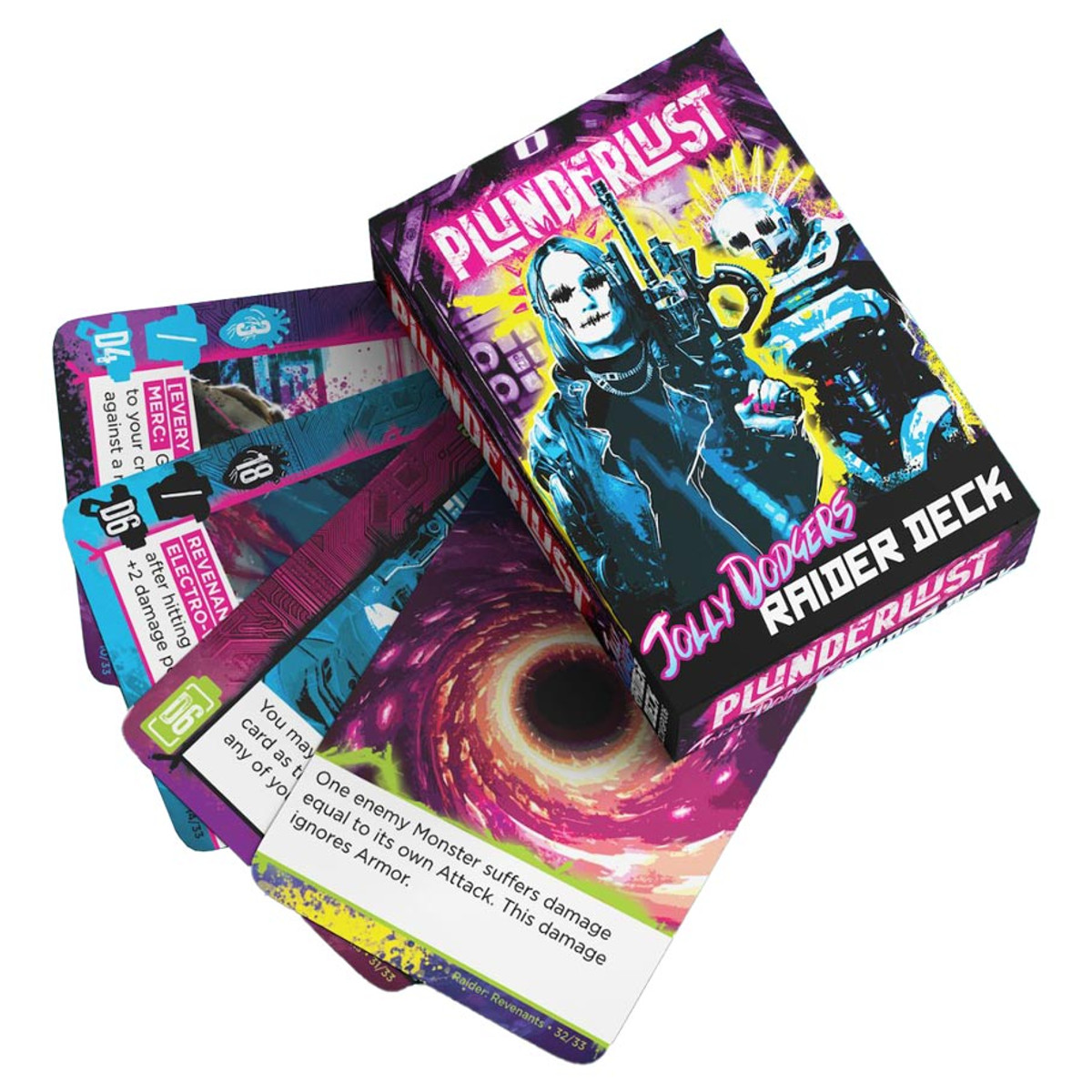 BCC08006 Plunder Lust - Jolly Dodgers Raider Deck Card Game