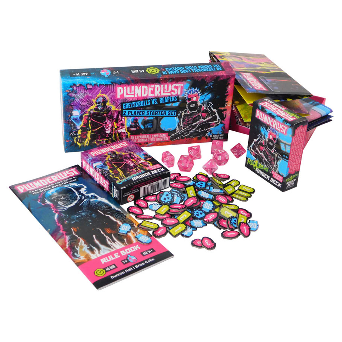 BCC08000 Plunder Lust - 2-Player Starter Set Card Game