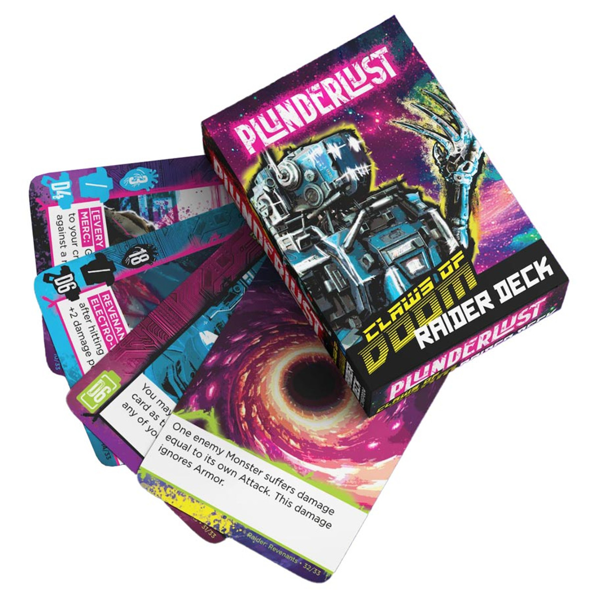 BCC08004 Plunder Lust - Claws of Doom Raider Deck Card Game