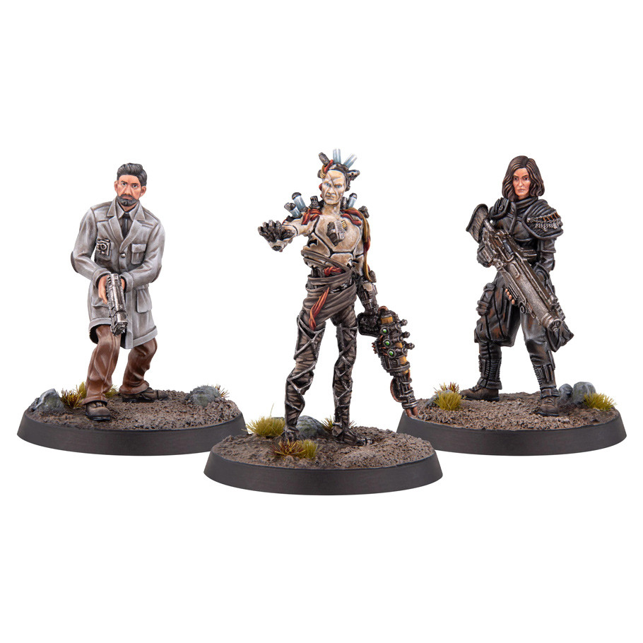MUH190100 Institute Arcadia Renegades Fallout Miniature