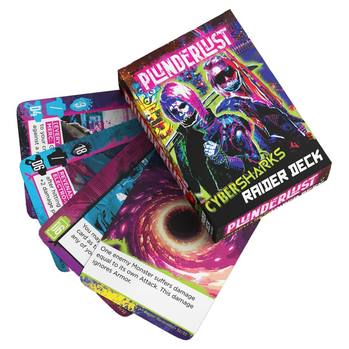 BCC08005 Plunder Lust - Cyberstalks Raider Deck Card Game