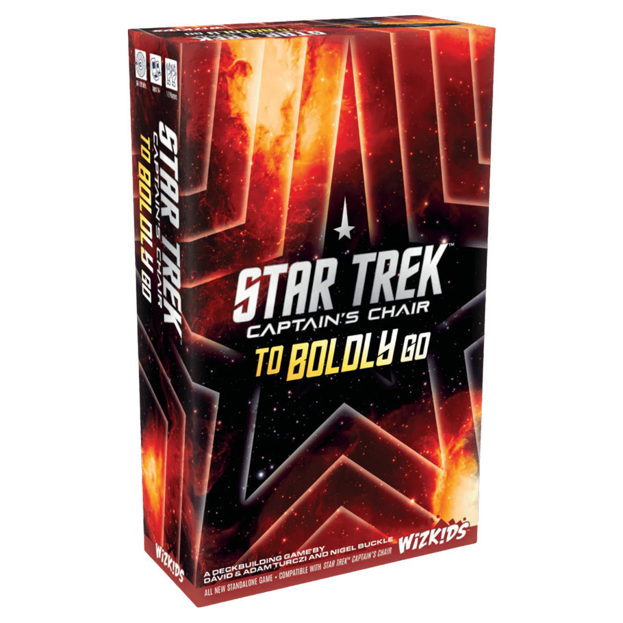 WZK87645 Star Trek Captains Chair-To Boldly Go