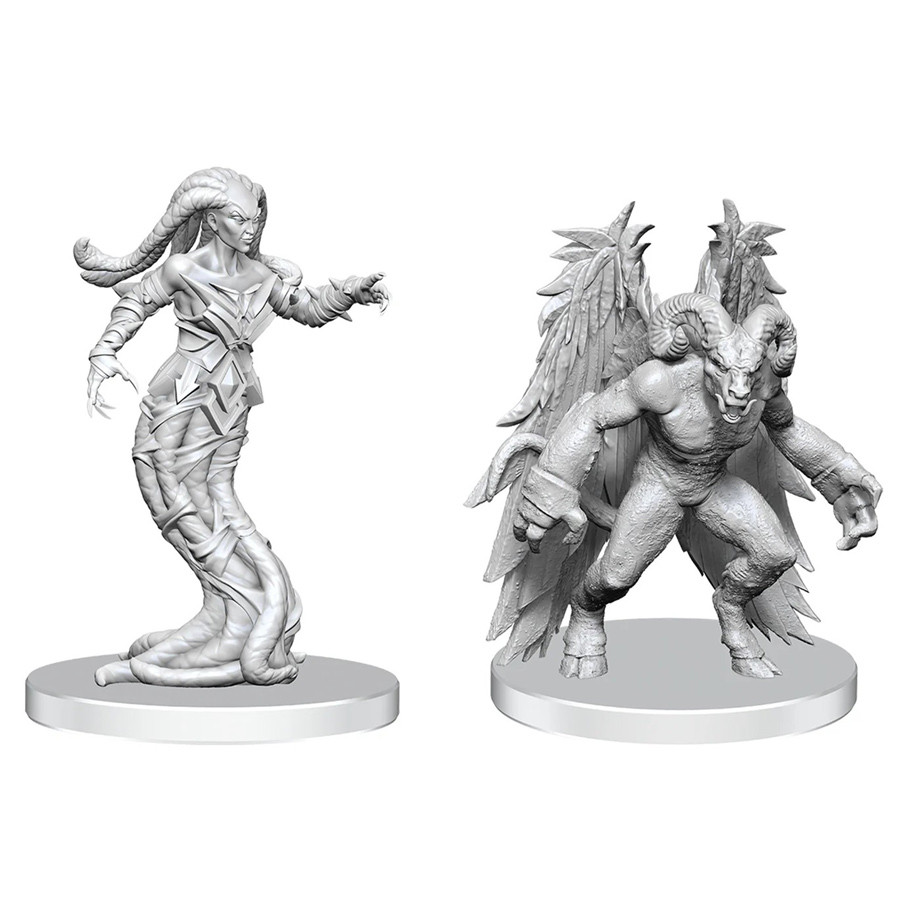 WZK90837 Pathfinder Battles Deep Cuts Gylou & Ferrugon Miniature