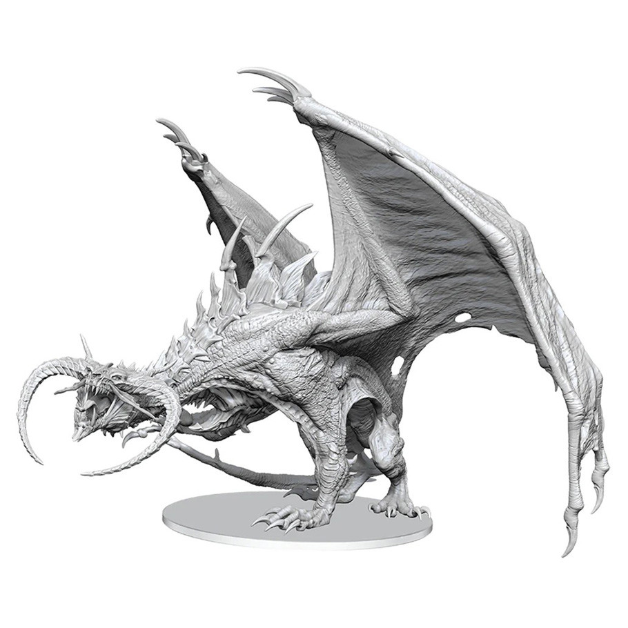 WZK90847 Pathfinder Battles Deep Cuts Diabolic Dragon Boxed Miniature