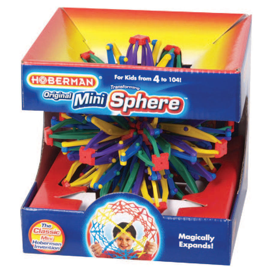 JHCM1301 Hoberman Mini Sphere Rainbow Toy